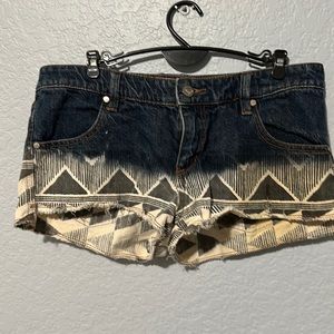 Roxy Jean shorts.
